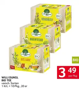 Transgourmet Willi Dungl Bio Tee Angebot