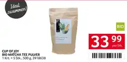 Transgourmet Cup of Joy Bio Matcha Tee Pulver Angebot