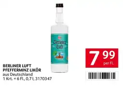 Transgourmet Berliner Luft Pfefferminz Likör Angebot