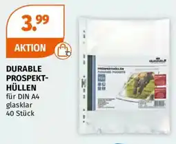 Müller Durable Prospekt-Hüllen Angebot