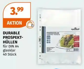 Müller Durable Prospekt-Hüllen Angebot