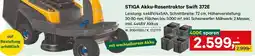 Lagerhaus STIGA Akku-Rasentraktor Swift 372E Angebot