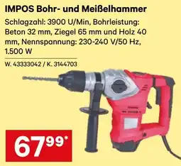 Lagerhaus IMPOS Bohr- und Meißelhammer Angebot