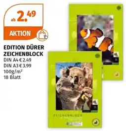 Müller Edition Dürer Zeichenblock Angebot
