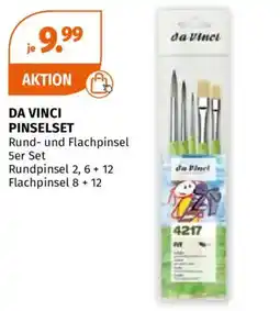 Müller Da Vinci Pinselset Angebot
