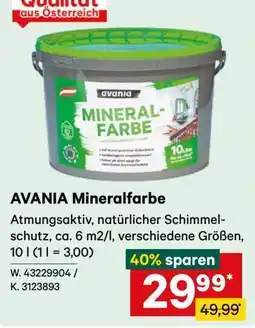 Lagerhaus AVANIA Mineralfarbe Angebot