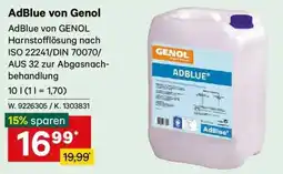 Lagerhaus AdBlue von Genol Angebot