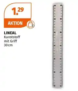 Müller Lineal Kunststoff mit Griff Angebot