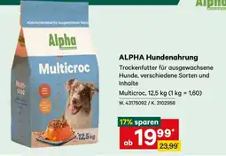 Lagerhaus Alpha Multicroc Angebot