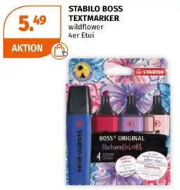 Müller Stabilo Boss Textmarker wildflower Angebot