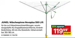 Lagerhaus JUWEL Wäschespinne Novaplus 550 Lift Angebot