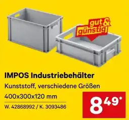Lagerhaus IMPOS Industriebehälter Angebot