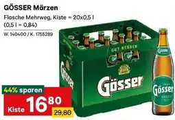 Lagerhaus Gösser Märzen Angebot