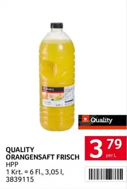 Transgourmet Quality Orangensaft Frisch Angebot