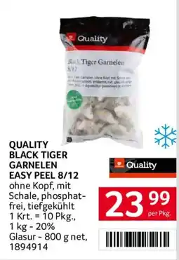 Transgourmet Quality Black Tiger Garnelen Angebot
