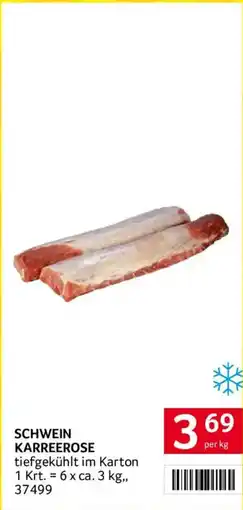 Transgourmet Schwein Karreerose Angebot