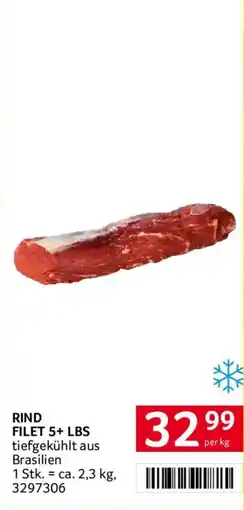 Transgourmet Rind Filet 5+ LBS Angebot