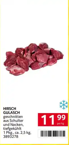 Transgourmet Hirsch Gulasch Angebot