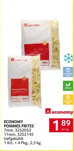 Transgourmet Economy Pommes Frites Angebot