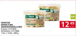 Transgourmet Vonatur Mandl's Bio Ziegenkäsebällchen Angebot