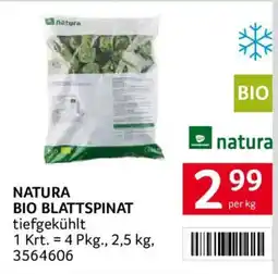 Transgourmet Natura Bio Blattspinat Angebot