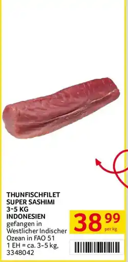 Transgourmet Thunfischfilet Super Sashimi Angebot