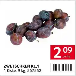 Transgourmet Zwetschken KL.1 Angebot