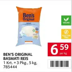 Transgourmet Ben's Original Basmati Reis Angebot