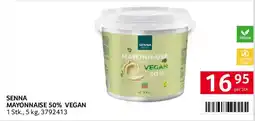 Transgourmet Senna Mayonnaise 50% Vegan Angebot
