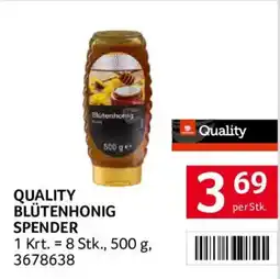 Transgourmet Quality Blütenhonig Spender Angebot