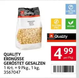Transgourmet Quality Erdnüsse geröstet gesalzen Angebot