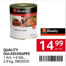 Transgourmet Quality Gulaschsuppe Angebot