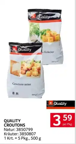 Transgourmet Quality Croutons Angebot