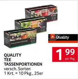 Transgourmet Quality Tee Tassenportionen Angebot