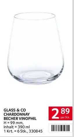 Transgourmet Glass & Co Chardonnay Becher Vinophil Angebot