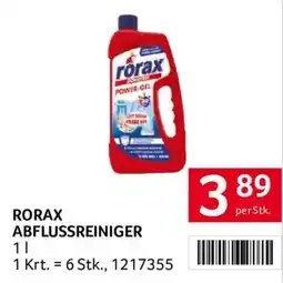 Transgourmet Rorax Abflussreiniger Angebot