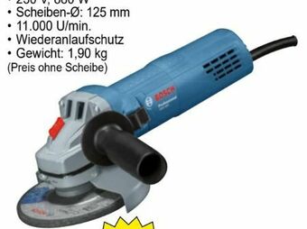 Zgonc Winkelschleifer GWS 880 Angebot
