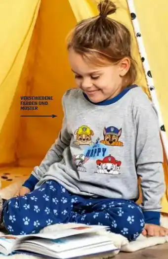 Hofer Kleinkinder-Schlafanzug Paw Patrol Angebot