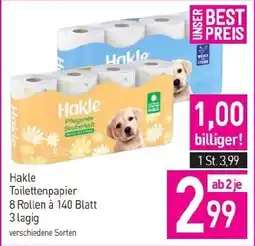 Sutterlüty Hakle Toilettenpapier Angebot