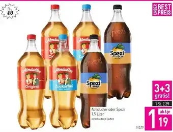 Almdudler oder Spezi