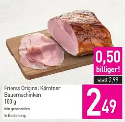 Sutterlüty Friess Original Kärntner Bauernschinken Angebot