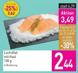 Sutterlüty Lachsfilet mit Haut Angebot