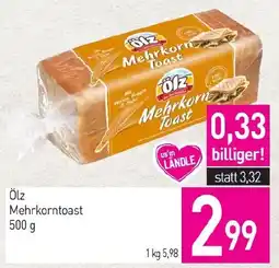 Sutterlüty Ölz Mehrkorntoast Angebot
