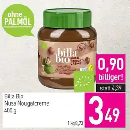 Sutterlüty Billa Bio Nuss Nougatcreme Angebot