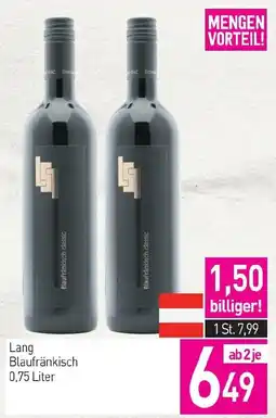 Sutterlüty Lang Blaufränkisch Angebot