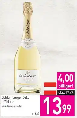 Sutterlüty Schlumberger Sekt Angebot
