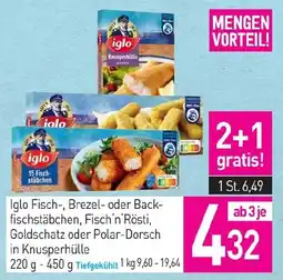 Sutterlüty Iglo Fisch-, Brezel- oder Backfischstäbchen Angebot