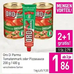 Sutterlüty Oro Di Parma Tomatenmark oder Pizzasauce Angebot