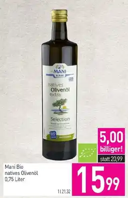 Sutterlüty Mani Bio natives Olivenöl Angebot