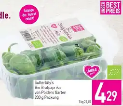 Sutterlüty Sutterlüty's Bio Bratpaprika Angebot